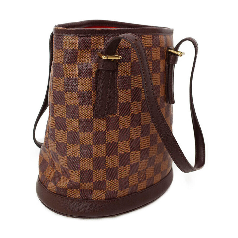 Louis Vuitton Damier Bucket Brown Bag Ebene Marais